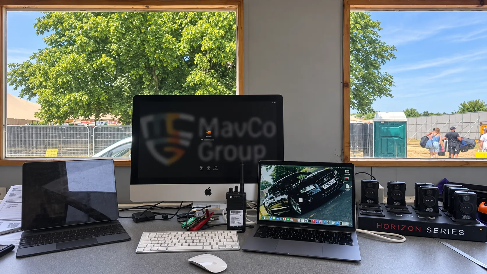MavCo CCTV surveillance monitoring suite